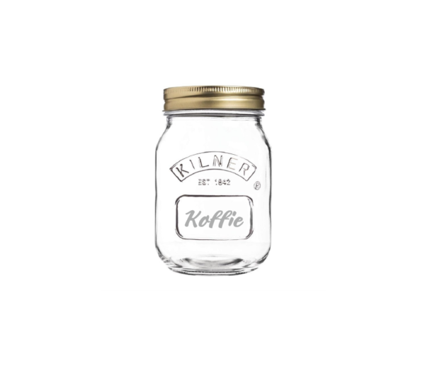 Weckpot koffie 50cl greets and gift