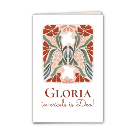 Kerstkaart Gloria