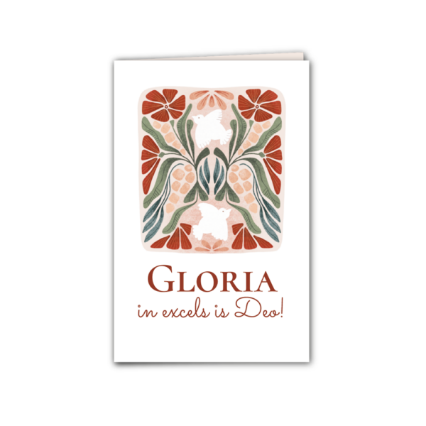 Kerstkaart Gloria