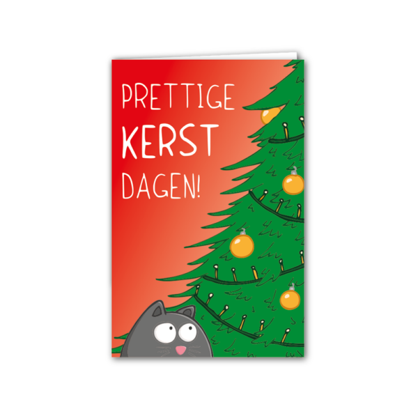 Kerst-kat-kerstbal